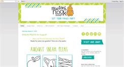 Desktop Screenshot of newtonsnookblog.com